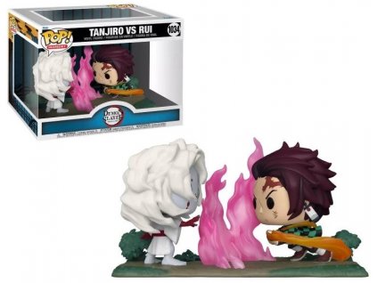 Demon Slayer POP Moment! Vinyl Figures 2-Pack Tanjiro vs. Rui 9 cm