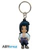 naruto shippuden keychain pvc sasuke x4