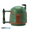 star wars mug 3d boba fett x2