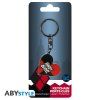 dc comics keychain heart harley quinn x4