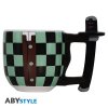 demon slayer mug 3d tanjiro sword handle x2