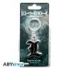 death note keychain l symbol x4