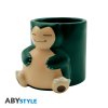 pokemon mug 3d snorlax x2