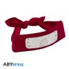 naruto shippuden headband red konoha adult size