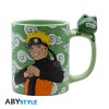 naruto shippuden mug 3d handle naruto and gama chan x2