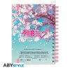 hatsune miku notebook a5 spirale cherry blossom x4 (1)