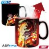 fairy tail mug heat change 460 ml natsu lucy x2