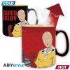 one punch man mug heat change 460 ml saitama garou box x2