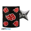 naruto shippuden mug 3d handle shuriken akatsuki x2 79
