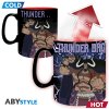 one piece mug heat change 460 ml luffy vs kaido card x2 79 (1)