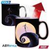 nightmare before xmas mug heat change460 ml jackmoon carx2