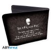 death note wallet l symbol vinyl