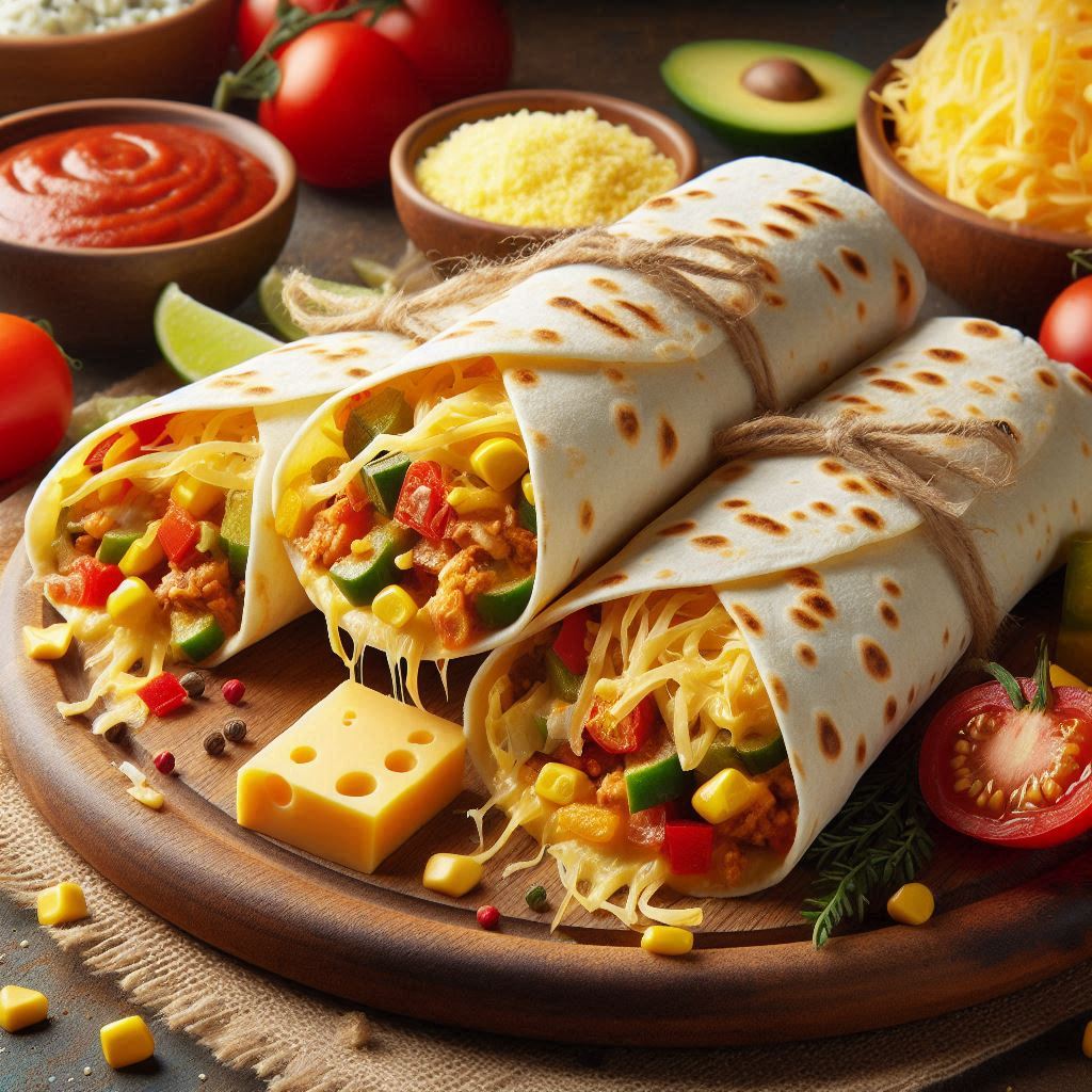 Plněná tortilla recept