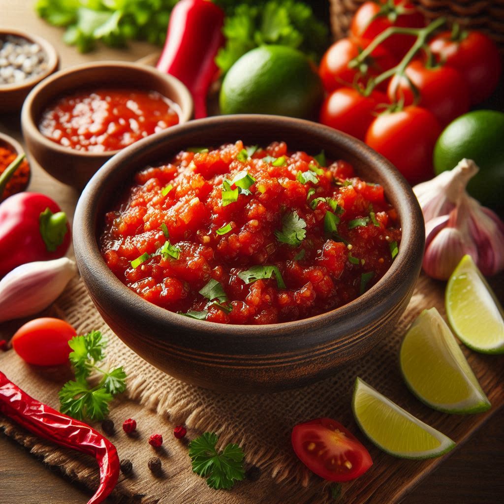 Salsa casera mexicana