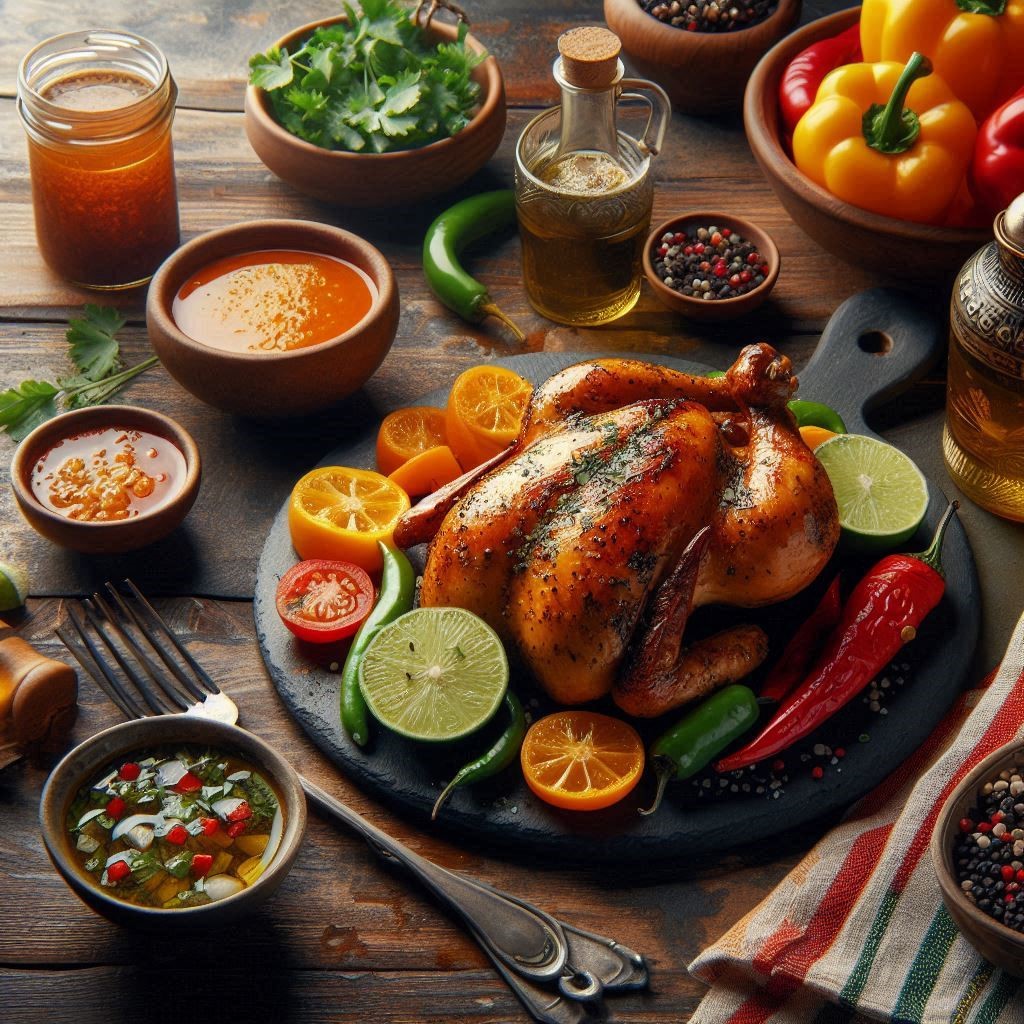 Kuře v mexické marinádě