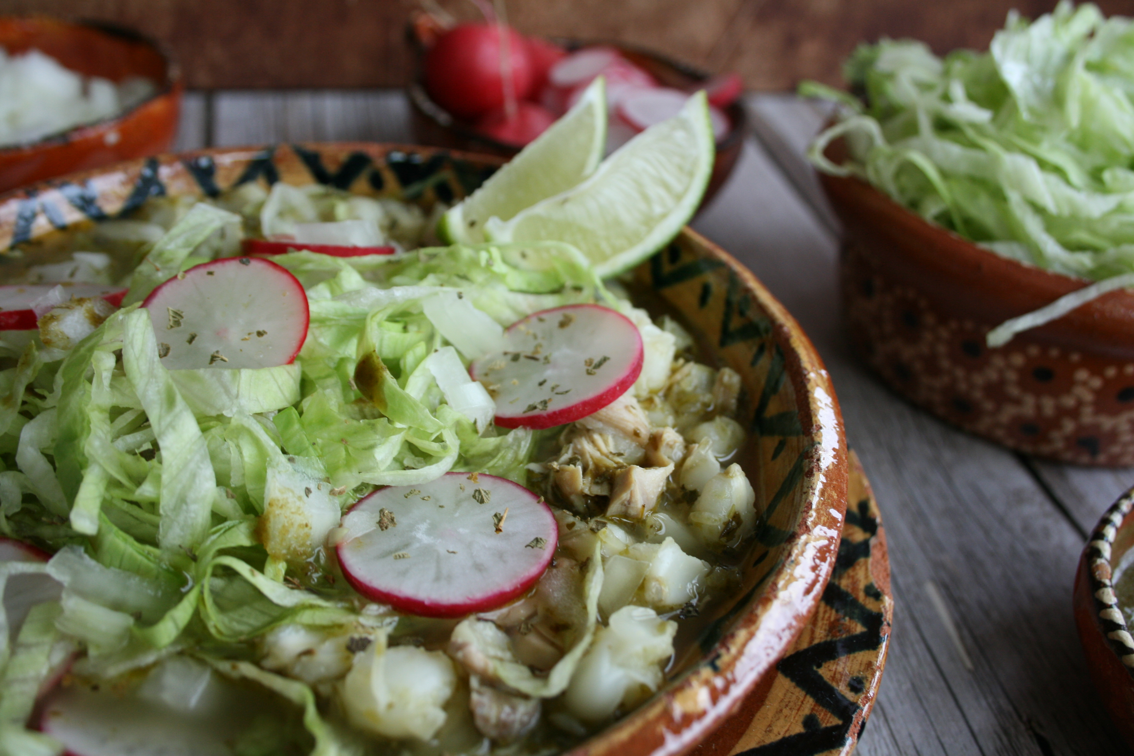 Pozole Verde s poblanos