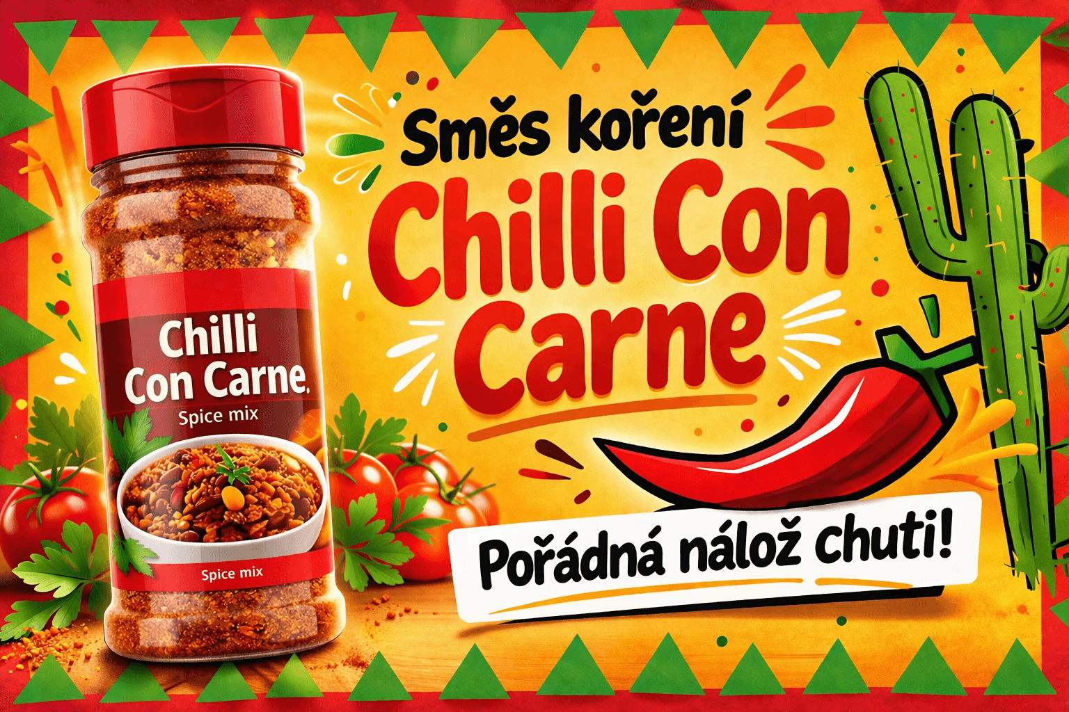 Směs koření Chilli con carne