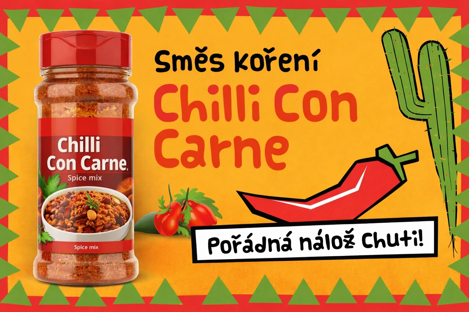 Směs koření Chilli con carne