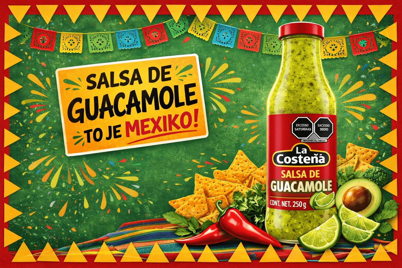 Salsa de guacamole