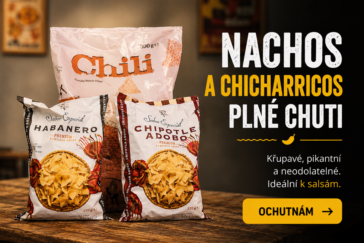 Nachos a snacky