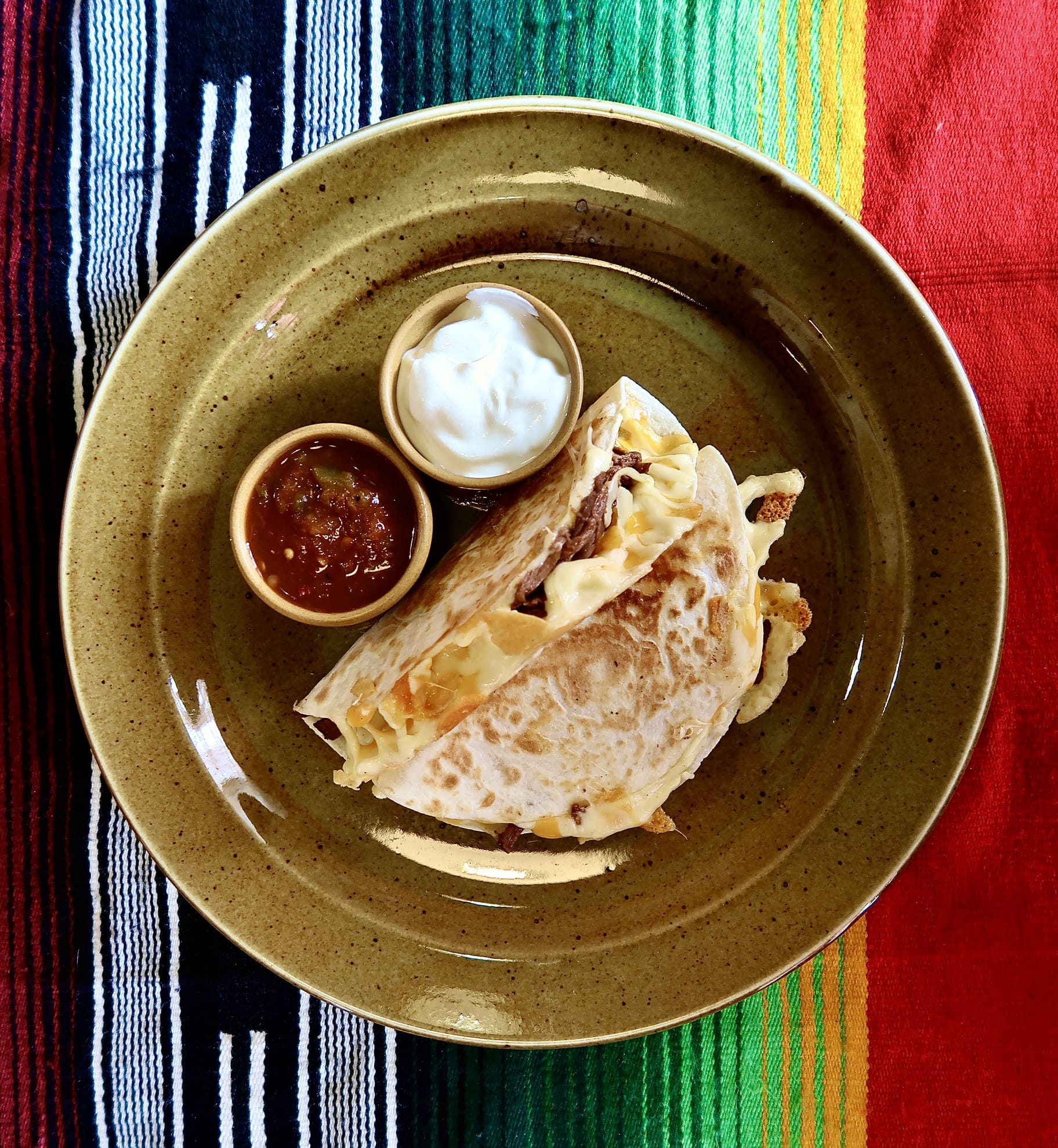 Domácí quesadillas z tortill