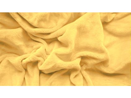 Cearsaf Cocolino microplus cu elastic 180 x 200 cm galben