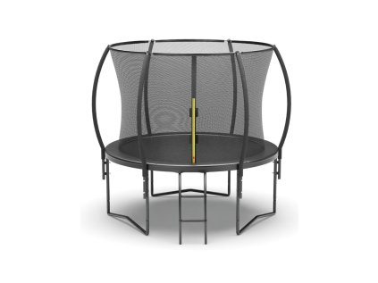trampolina ogrodowa black drabinka 244cm 8ft