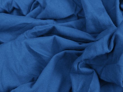 36025 5 jersey prosteradlo exclusive tmave modre 90 x 200 cm