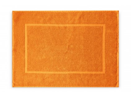 Hotelová předložka Comfort oranžová 50×75 cm s gramáží 750g/m²