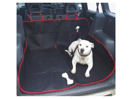 58137 ochranna podlozka do kufru auta pro psa tarpa cerna