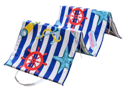 Sezlong de plaja colorat OCEAN