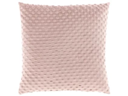 Pohodlný polštářek KAAT 45x45 cm starorůžový – sametový dotek pro váš interiér