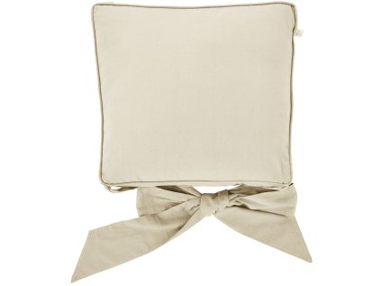 Povlak na podsedák JAVAAN 45x40 cm – elegantní béžový design s mašlí