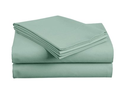 LUX prostěradlo mentolové 220x240 cm – 100% bavlna pro komfort