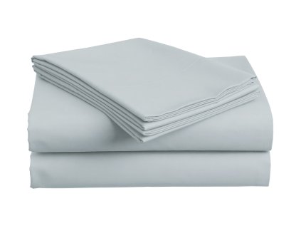 Cearsaf din bumbac LUX gri deschis 220x240 cm