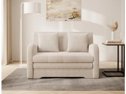 Canapea extensibila bej pentru 2 persoane ARIO JARELL