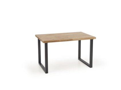 Rozkládací jídelní stůl RADUS 140(220)x85 s dubovou deskou