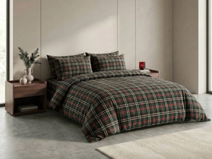 Lenjerie cocolino GLENMOORE verde