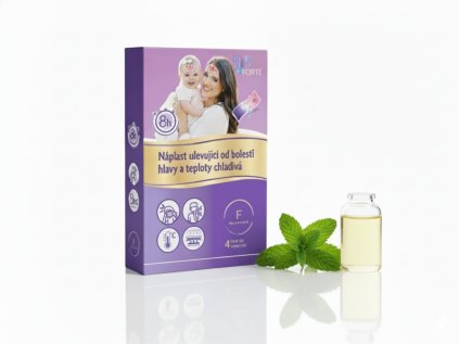 Náplast s mátou a chladivým efektem 1ks – hydrogel 5x12 cm