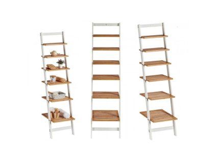 86106 akce bily bambusovy regal white bamboo ii jakost
