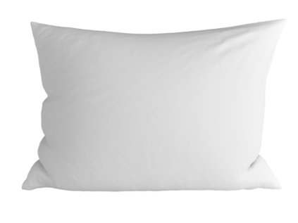 Bílý povlak na polštář STANDO 70x90 cm z kvalitní bavlny