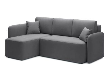 91815 tmave seda rohova sedaci souprava hadson s modernim designem