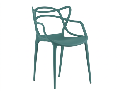 Scaun din plastic petrol KATO