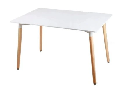 OFERTA Masa de dining alba BERGEN 120x80 cm Clasa II