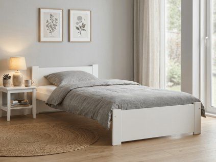 Postel IKAROS 80 x 200 cm, bílá