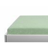 Cearsaf Frotir pentru patut copii cu elastic verde 60x120 cm