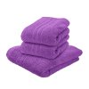 Prosop Comfort Maxi 100x180 cm, violet, 100% bumbac - extra mare, ultra moale, absorbție excelentă.