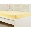 Cearsaf Frotir pentru patut cu elastic 70x140 cm galben