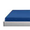 Cearsaf Jersey pentru patut copii cu elastic albastru inchis 60x120 cm