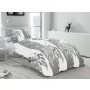 Lenjerie de pat din microfibra TIRSO gri-alb